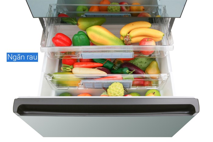 Tủ lạnh Panasonic Inverter 491 lít Multi Door NR-F503GT-X2 Màu Xám nhạt