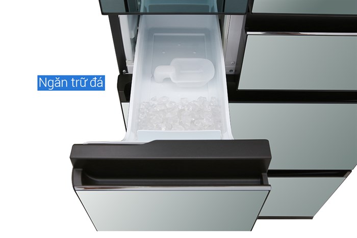 Tủ lạnh Panasonic Inverter 491 lít Multi Door NR-F503GT-X2 Màu Xám nhạt