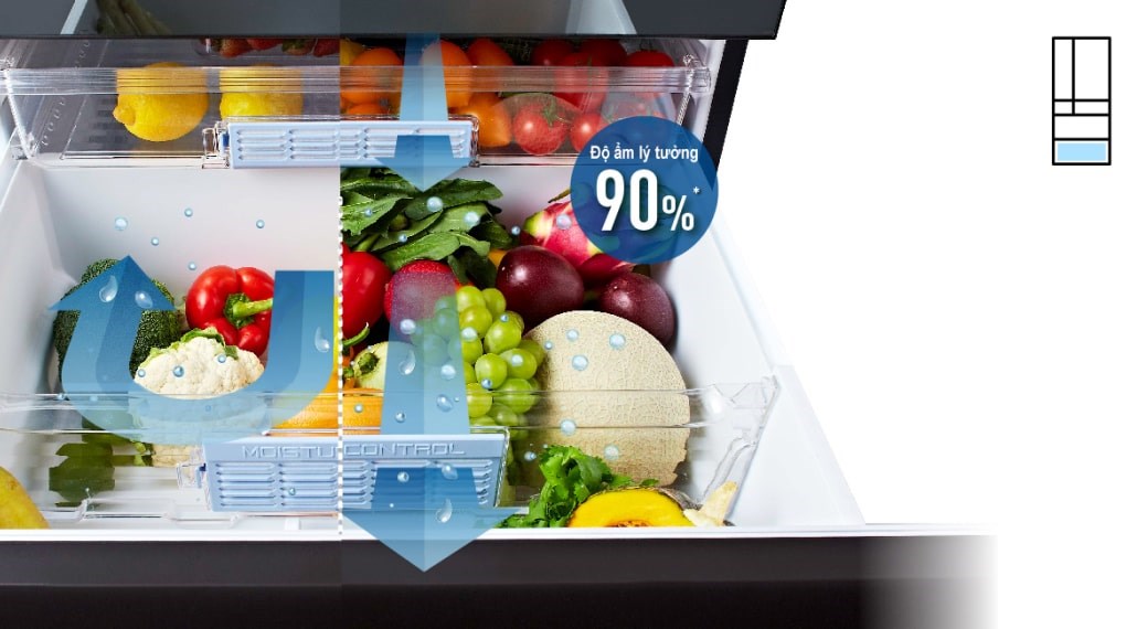 Tủ lạnh Panasonic Inverter 589 lít NR-F603GT-X2