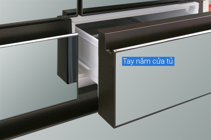 Tủ lạnh Panasonic Inverter 589 lít NR-F603GT-X2 Màu Xám nhạt