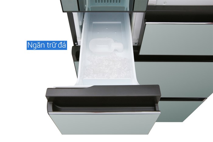 Tủ lạnh Panasonic Inverter 589 lít NR-F603GT-X2 Màu Xám nhạt