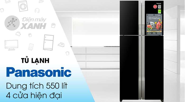 Tủ lạnh Panasonic Inverter 550 lít NR-DZ600GKVN