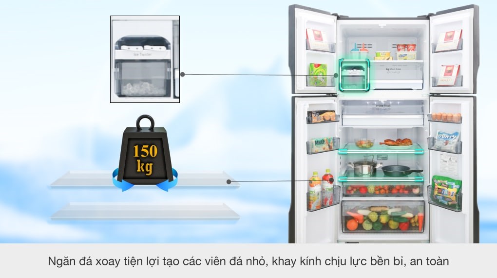 Tủ lạnh Panasonic Inverter 550 lít NR-DZ600GKVN