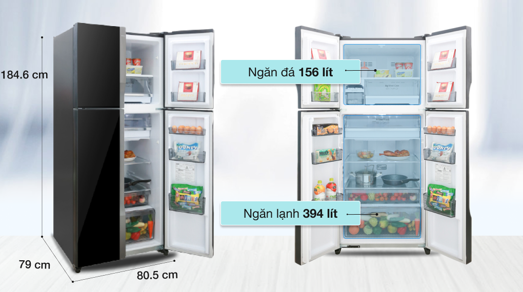 Tủ lạnh Panasonic Inverter 550 lít NR-DZ600GKVN