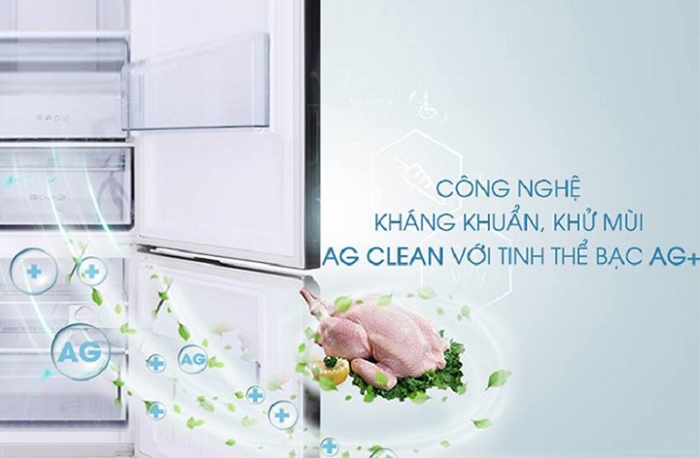 Công nghệ Ag Clean - Tủ lạnh Panasonic Inverter 290 lít NR-BV329QKV2