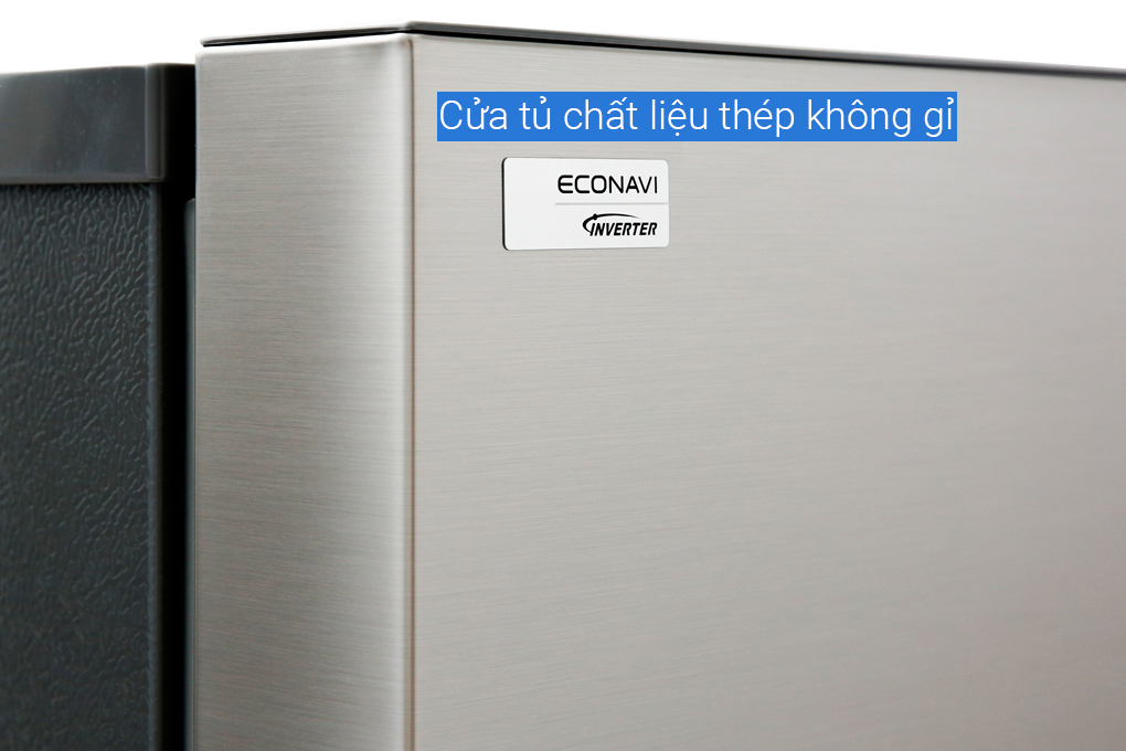 Tủ lạnh Panasonic Inverter 268 lít NR-BL300PSVN Màu Xám