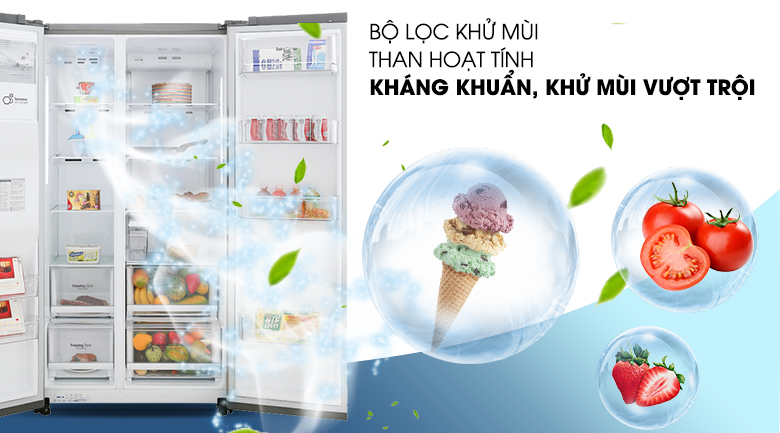 Tủ lạnh LG Inverter 601 lít Side By Side GR-D247JDS - 15