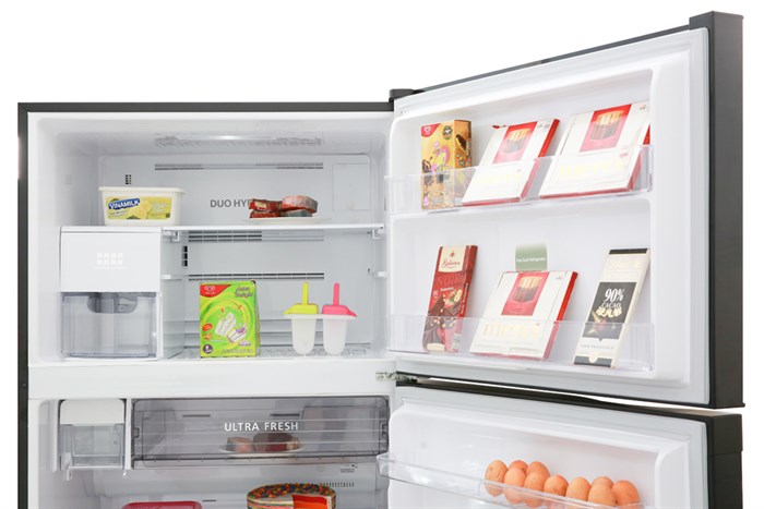 Tủ lạnh Toshiba Inverter 608 lít GR-AG66VA (XK) Màu Đen