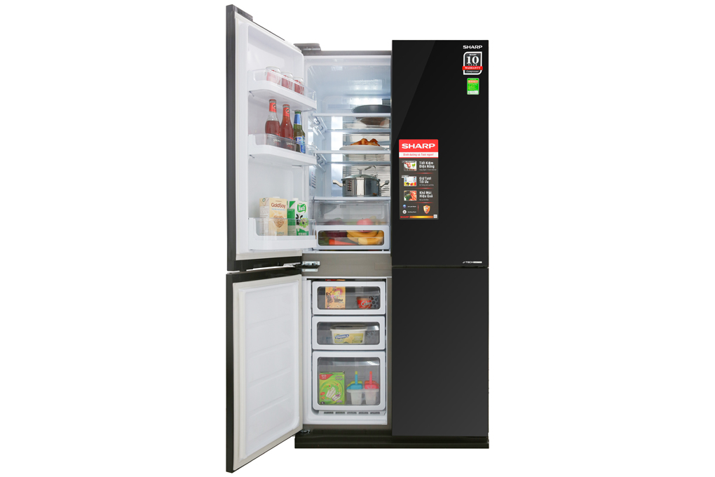 Bán tủ lạnh Sharp Inverter 605 lít SJ-FX688VG-BK