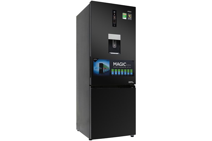 Tủ lạnh Aqua Inverter 288 lít AQR-IW338EB BS Màu Đen
