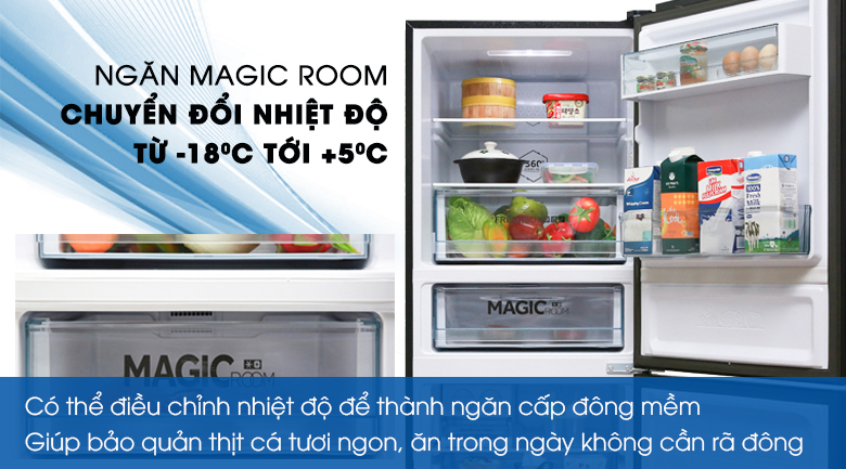 Tủ lạnh Aqua Inverter 260 lít AQR-I298EB BS - 16