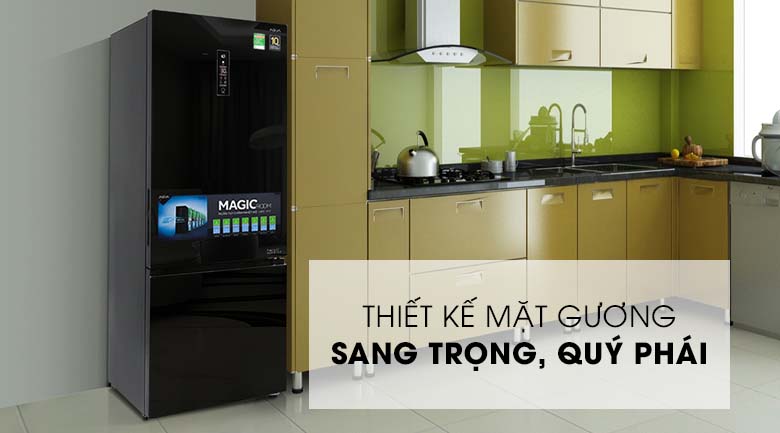 Tủ lạnh Aqua Inverter 260 lít AQR-IG298EB GB