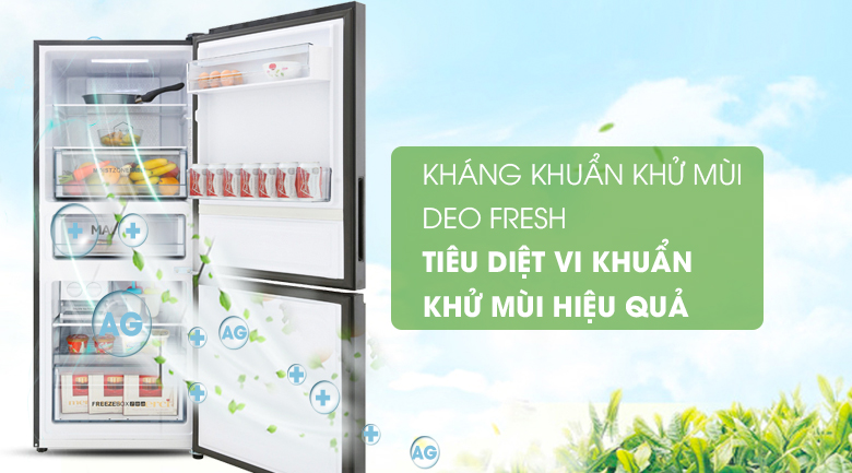 Tủ lạnh Aqua Inverter 260 lít AQR-IG298EB GB