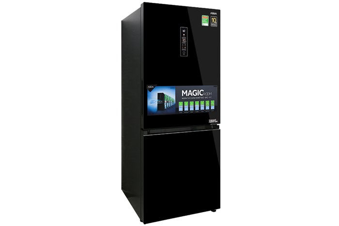 Tủ lạnh Aqua Inverter 260 lít AQR-IG298EB GB Màu Đen
