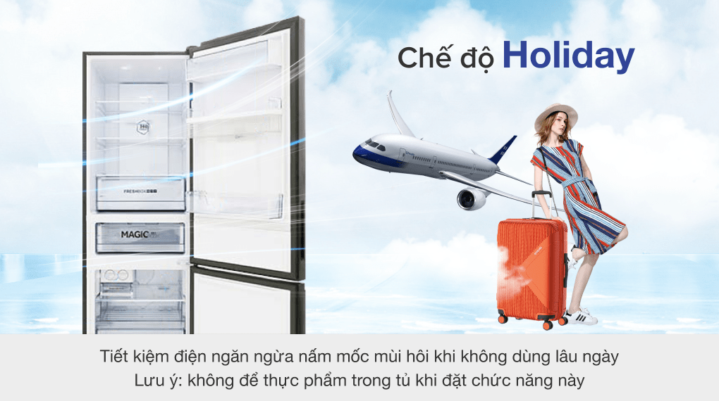 Tủ lạnh Aqua Inverter 320 lít AQR-IW378EB BS