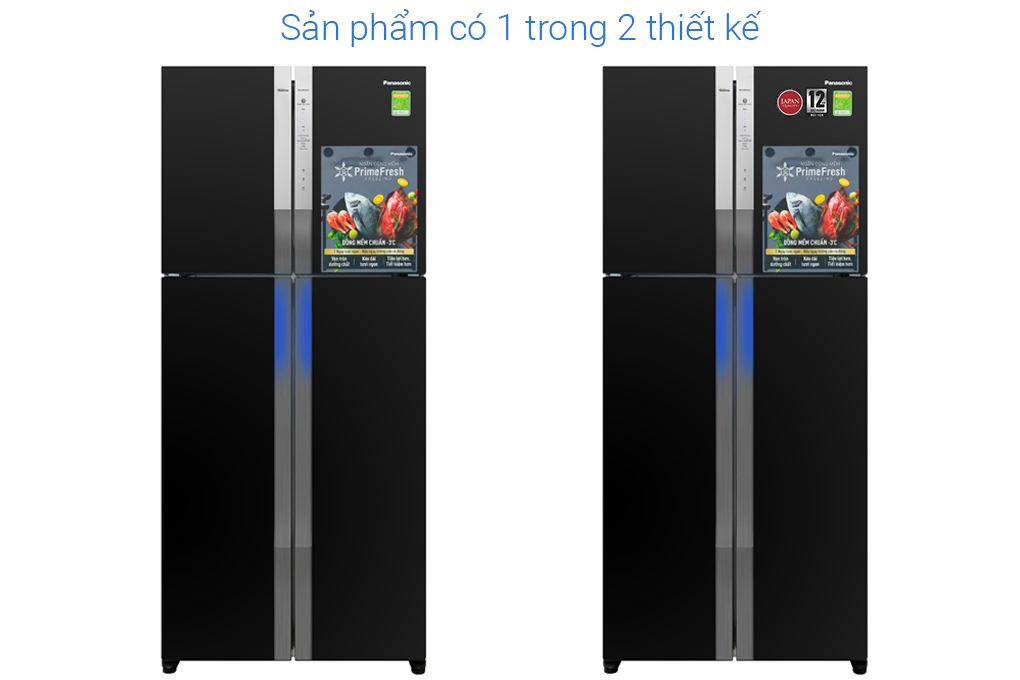 Tủ lạnh Panasonic Inverter 550 lít NR-DZ600GXVN Màu Đen