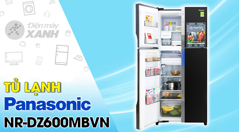 Tủ lạnh Panasonic Inverter 550 lít NR-DZ600MBVN