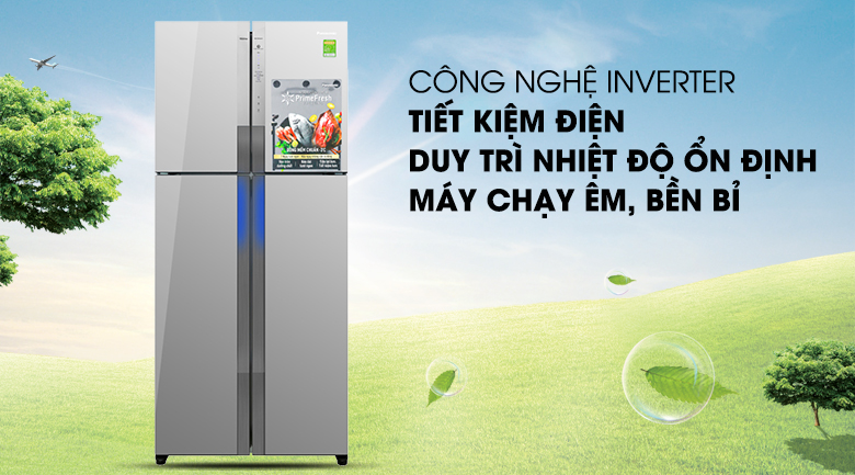 Tủ lạnh Panasonic Inverter 550 lít NR-DZ600MBVN