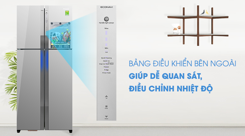 Tủ lạnh Panasonic Inverter 550 lít NR-DZ600MBVN