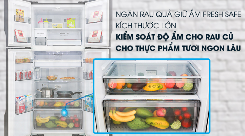 Tủ lạnh Panasonic Inverter 550 lít NR-DZ600MBVN