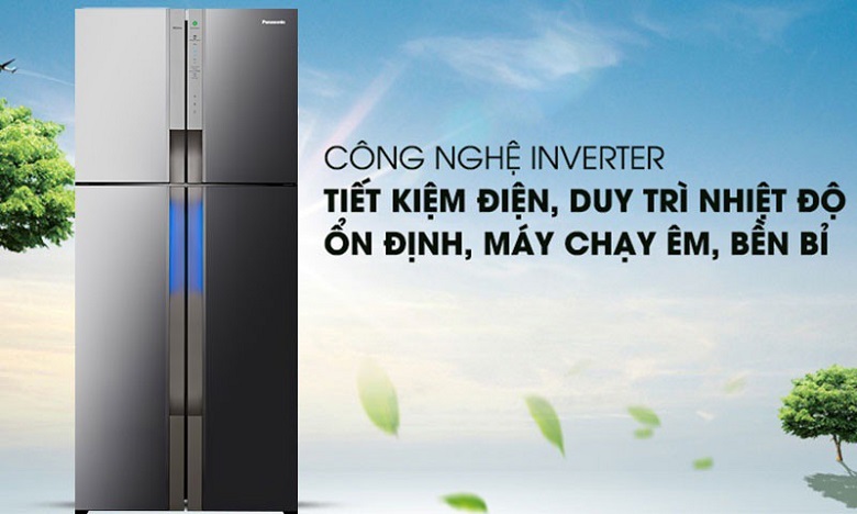 Công nghệ Inverter - Tủ lạnh Panasonic Inverter 550 lít NR-DZ600MBVN