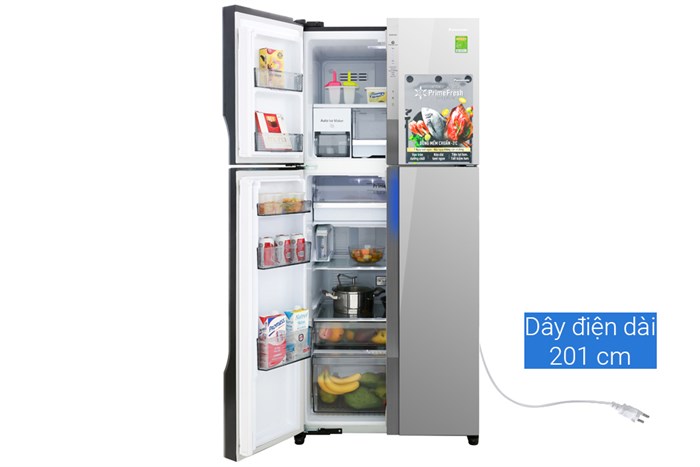 Tủ lạnh Panasonic Inverter 550 lít NR-DZ600MBVN Màu Xám