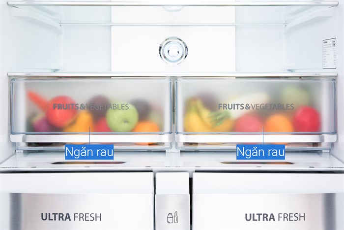 Tủ lạnh Toshiba Inverter 622 lít GR-RF646WE-PGV(24) Màu Xanh Navy