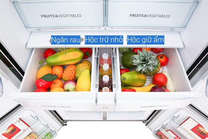 Tủ lạnh Toshiba Inverter 622 lít GR-RF646WE-PGV(24) Màu Xanh Navy