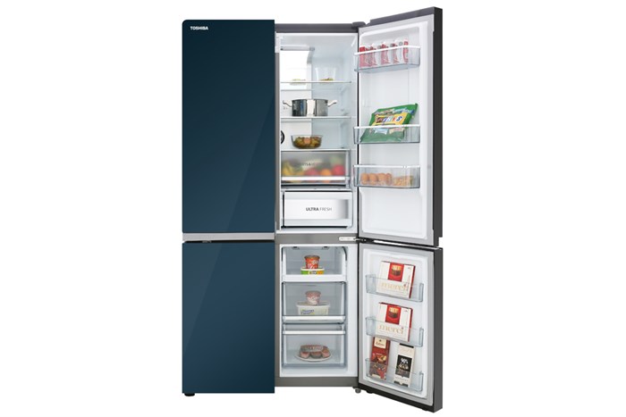 Tủ lạnh Toshiba Inverter 622 lít GR-RF646WE-PGV(24) Màu Xanh Navy