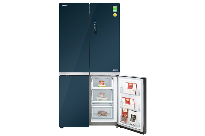 Tủ lạnh Toshiba Inverter 622 lít GR-RF646WE-PGV(24) Màu Xanh Navy