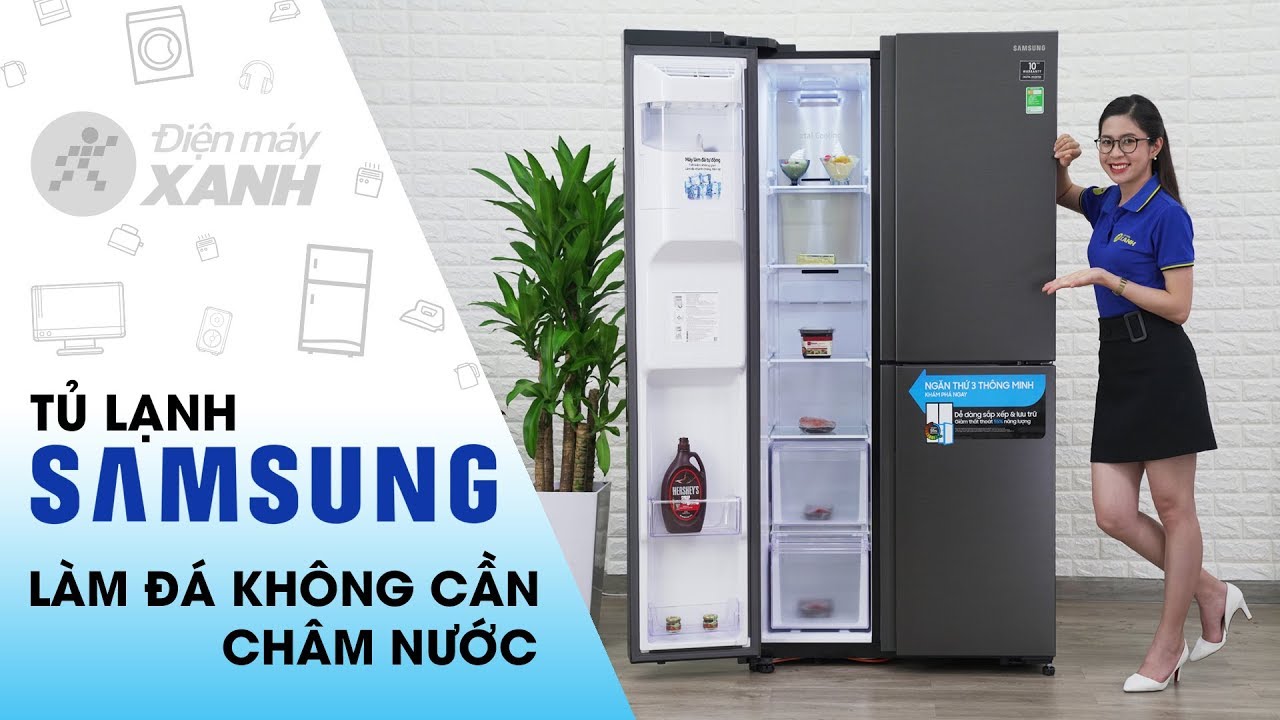 Tủ lạnh Samsung Inverter 602 lít RS65R5691B4/SV