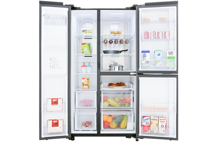 Tủ lạnh Samsung Inverter 602 lít RS65R5691B4/SV Màu Đen