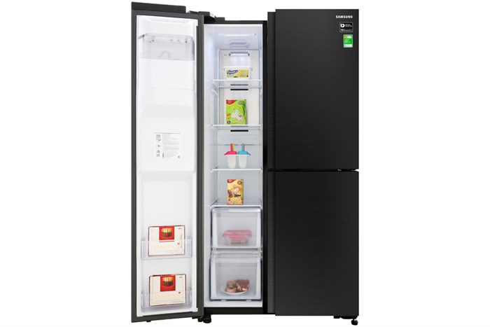 Tủ lạnh Samsung Inverter 602 lít RS65R5691B4/SV Màu Đen