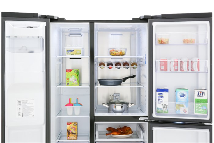 Tủ lạnh Samsung Inverter 602 lít RS65R5691B4/SV Màu Đen