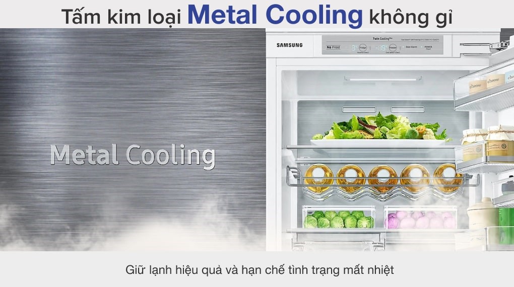 Tủ lạnh Samsung Inverter 634 lít RS63R5571SL/SV - 15