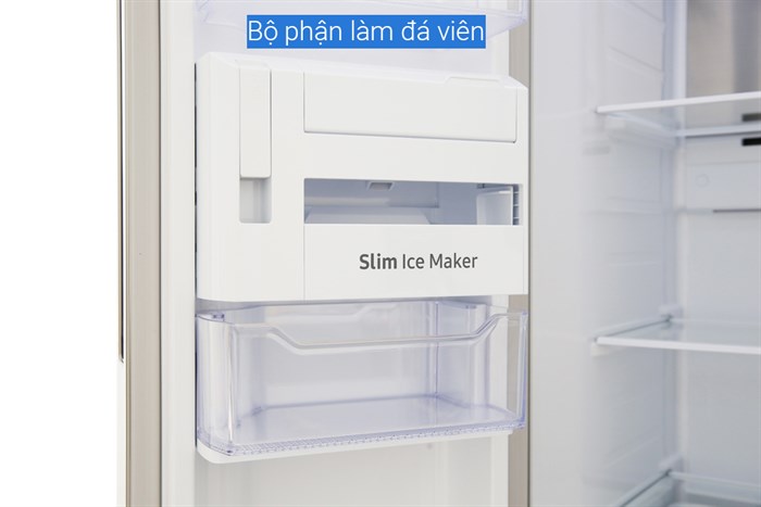 Tủ lạnh Samsung Inverter 634 lít RS63R5571SL/SV Màu Bạc