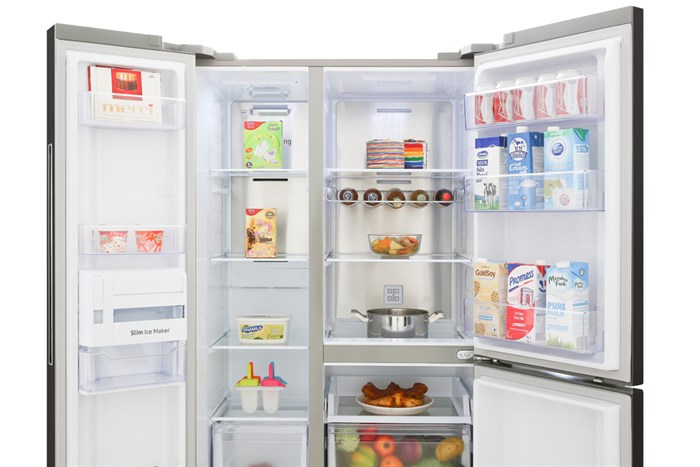 Tủ lạnh Samsung Inverter 634 lít RS63R5571SL/SV Màu Bạc