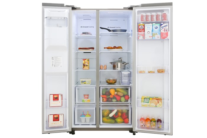 Tủ lạnh Samsung Inverter 617 lít RS64R5101SL/SV Màu Bạc