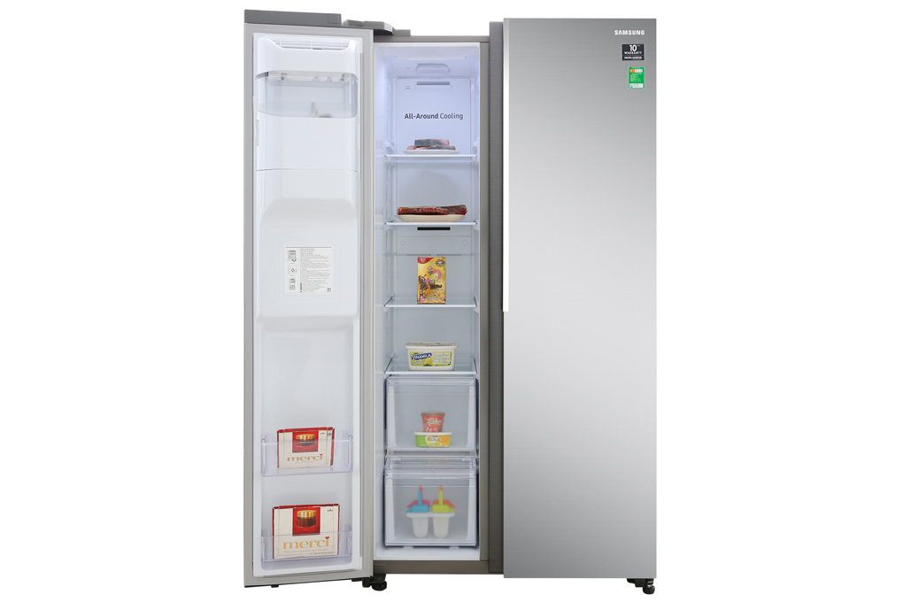 Tủ lạnh Samsung Inverter 617 lít RS64R5101SL/SV Màu Bạc