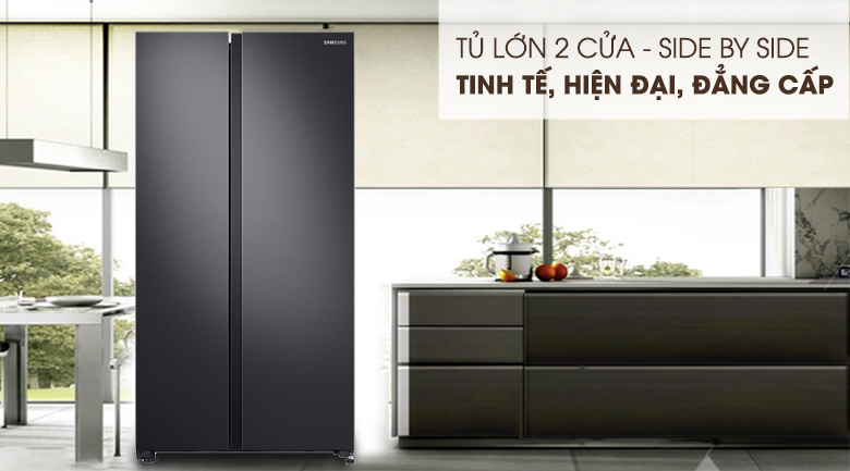 Tủ lạnh Samsung Inverter 655 lít Side By Side RS62R5001B4/SV - 14
