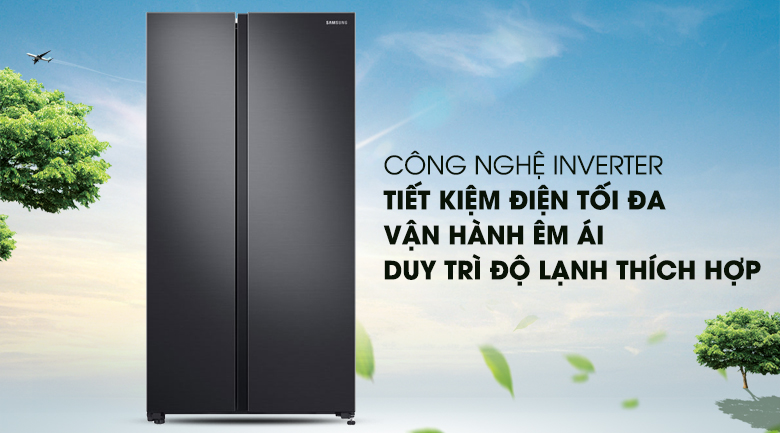Tủ lạnh Samsung Inverter 655 lít Side By Side RS62R5001B4/SV - 20