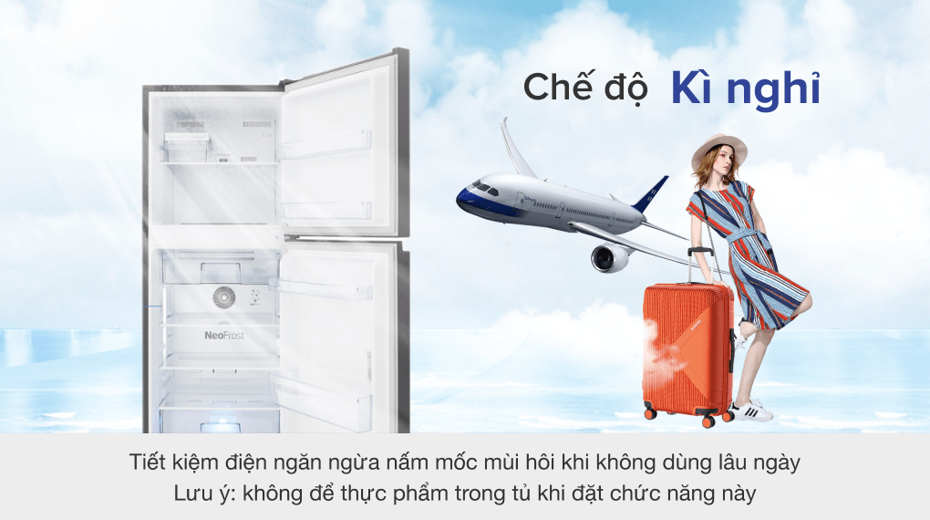 Tủ lạnh Beko Inverter 210 lít RDNT231I50VWB