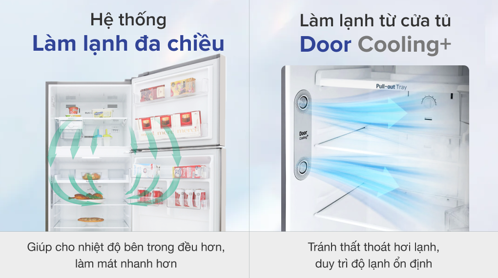 Tủ lạnh LG Inverter 393 lít GN-M422PS