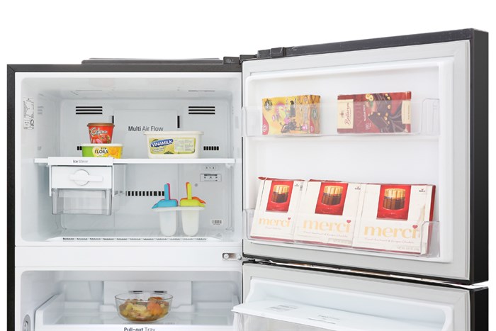 Tủ lạnh LG Inverter 393 lít GN-D422BL Màu Đen