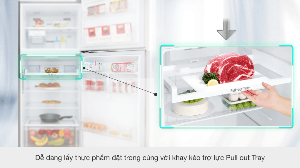 Tủ lạnh LG Inverter 315 lít GN-M315BL - 13