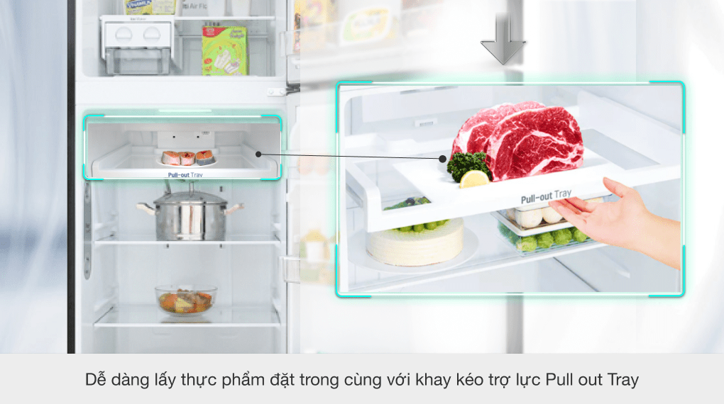 Tủ lạnh LG Inverter 315 lít GN-M315BL