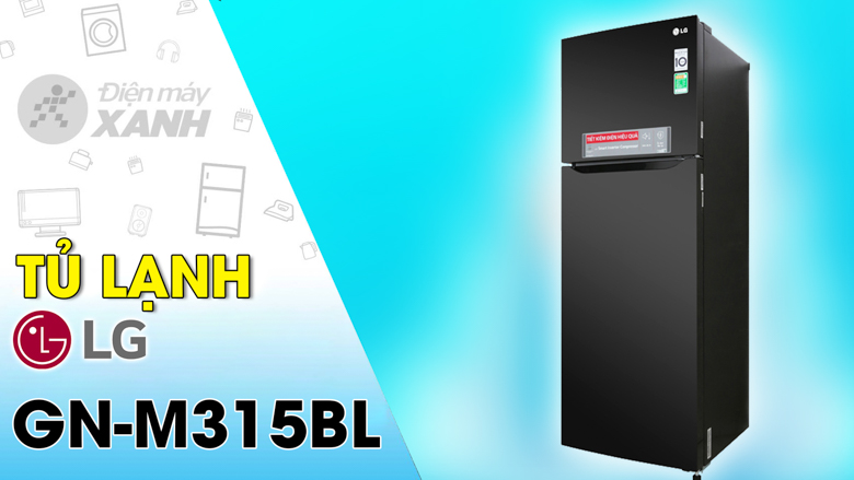 Tủ lạnh LG Inverter 315 lít GN-M315BL