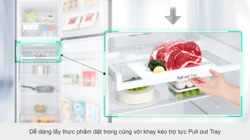Tủ lạnh LG Inverter 255 lít GN-D255BL - 14