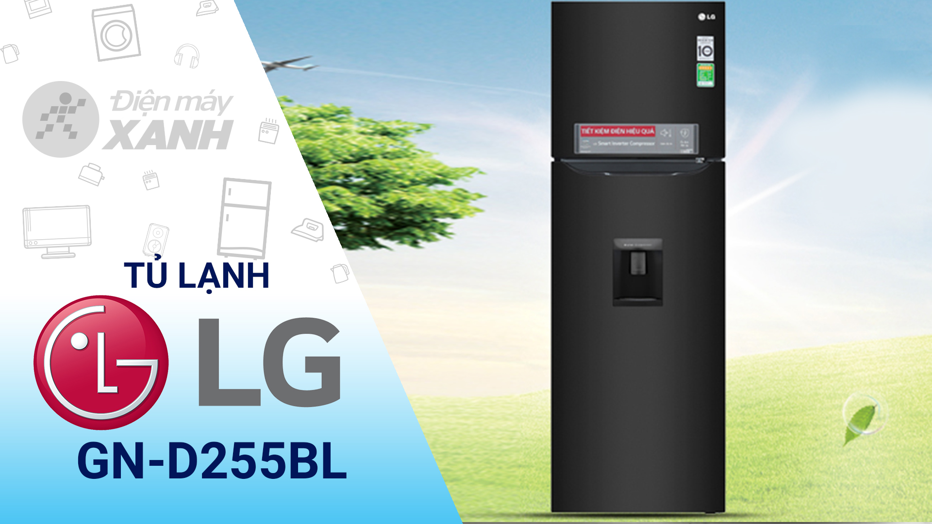 Tủ Lạnh LG GN-D255BL giá rẻ, có trả góp