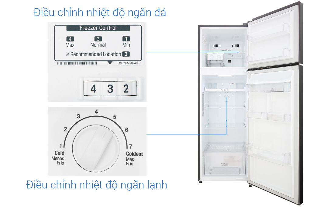 Mua tủ lạnh LG Inverter 255 lít GN-D255BL